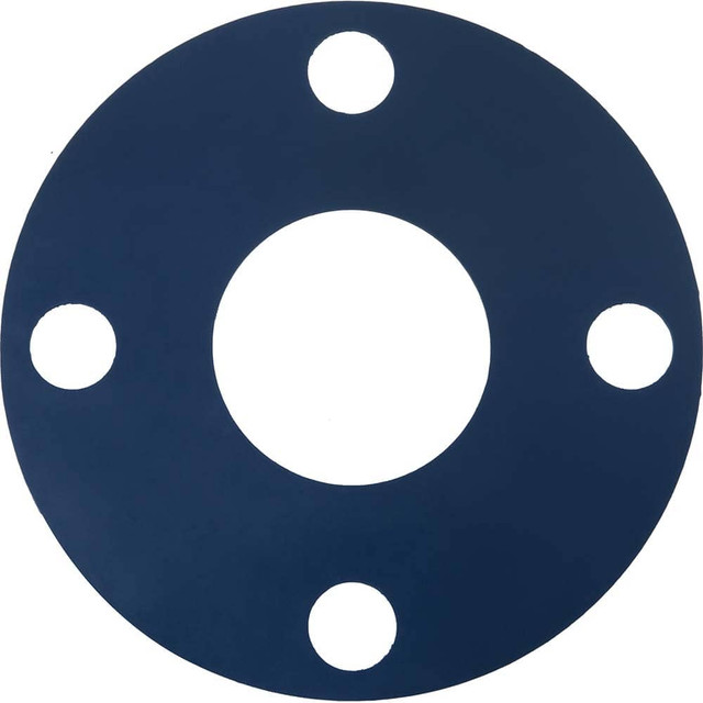 USA Industrials BULK-FG-11233 Flange Gasket: For 3/4" Pipe, 1-1/16" ID, 3-7/8" OD, 1/8" Thick, Nitrile-Butadiene Rubber