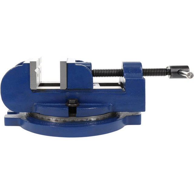 Gibraltar G-110921 Machine Vise: 4" Jaw Width, 4" Jaw Opening, Horizontal, Swivel Base