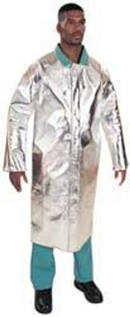 Steel Grip APB1136-502XL Coat: 2X-Large, 52 to 54" Chest, Aluminized Kevlar, Snaps Closure