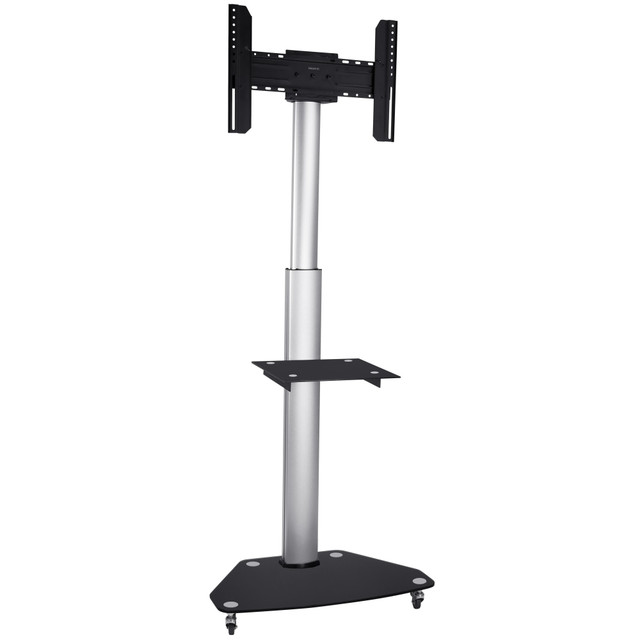 TRANSFORM PARTNERS LLC MI-1875 Mount-It! Mobile TV Stand For 37in - 70in Screens, 43-3/4inH x 23-1/4inW x 5-5/8inD, Black