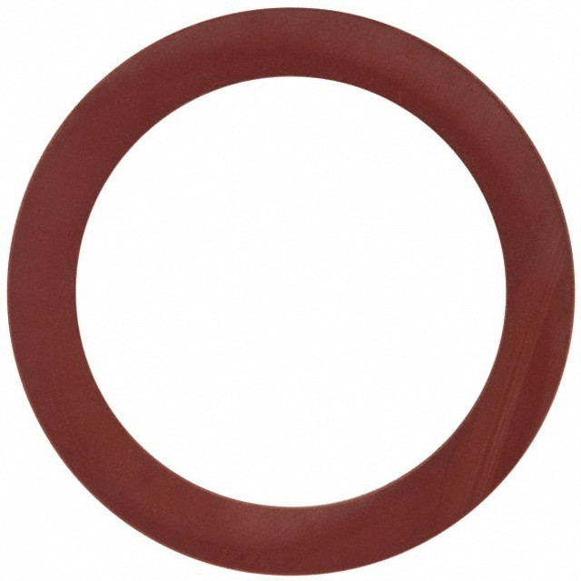 Made in USA 31947468 Flange Gasket: For 6" Pipe, 6-5/8" ID, 8-3/4" OD, 1/8" Thick, Red Rubber