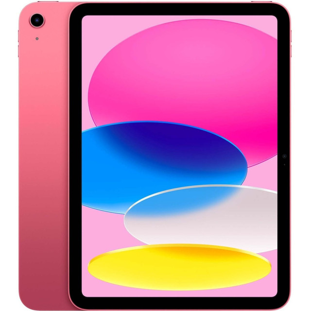 APPLE, INC. MPQC3LL/A Apple iPad Tablet, 10.9in Touch Screen, 4GB Memory, 256GB Storage, Pink