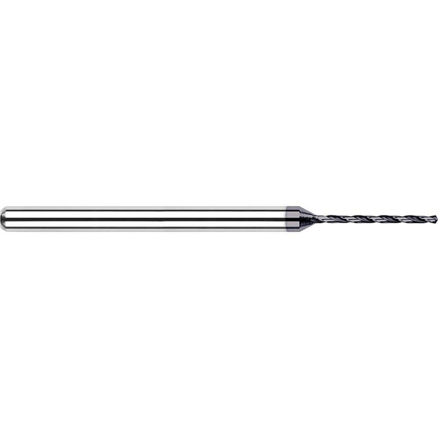 Harvey Tool 20335-C3 Micro Drill Bit: 1.3 mm Dia, 130 &deg; Point, Solid Carbide