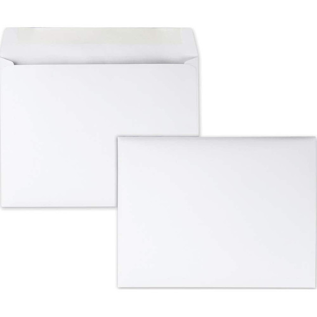 Quality Park QUA37693 Open-Side Booklet Envelope Mailer: 12" OAW, 9" OAL