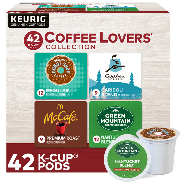 The fragrant aroma of a freshly brewed cup of coffee can be just the motivation you need to get going each morning. K-Cup Pods make it easy to brew a delicious cup in just a few moments with virtually no mess.  Variety pack includes a wide range of your favorite flavors.  K-Cup Pods let you brew a cup of coffee with no messy filters or grinds necessary.