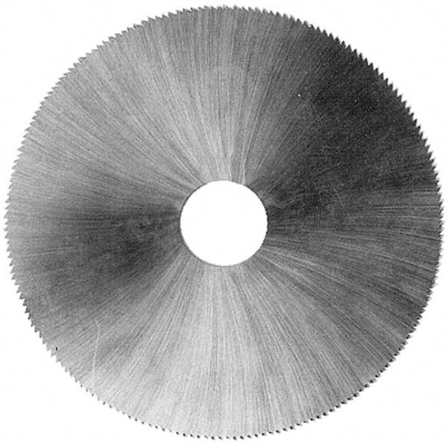 Value Collection 5-746-800 Jeweler's Saw: 5" Dia, 0.035" Thick, 1/2" Arbor Hole, 280 Teeth, High Speed Steel