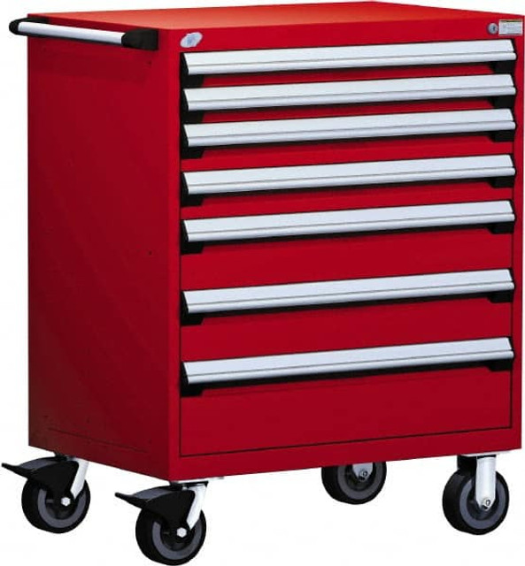 Rousseau Metal R5BEE-3801-081 Steel Tool Roller Cabinet: 5 Drawers