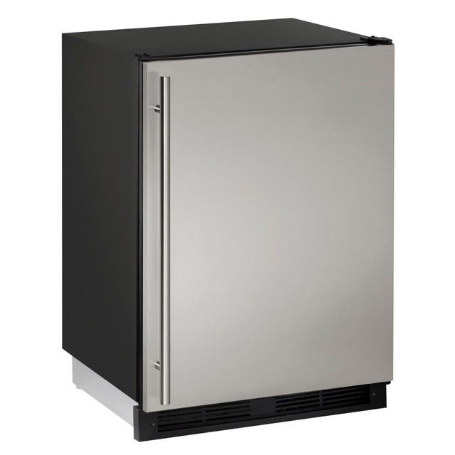 U-LINE CORPORATION U-CO1224FS-00B U-line 4.2 Cu. Ft. Mini Refrigerator/Freezer, Stainless Steel U-LINE CORPORATION U-CO1224FS-00B U-line 4.2 Cu. Ft. Mini Refrigerator/Freezer, Stainless Steel