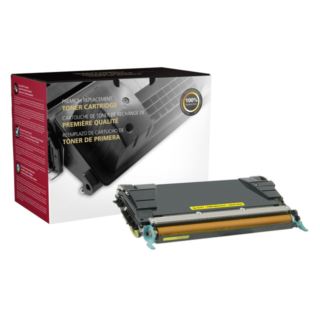 CLOVER TECHNOLOGIES GROUP, LLC Office Depot 200961P  Remanufactured Yellow Toner Cartridge Replacement For Lexmark C734, ODC734Y