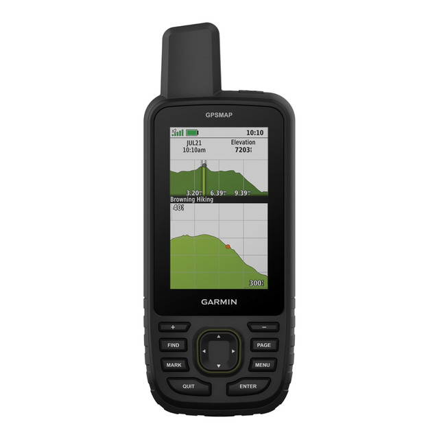 GARMIN INTERNATIONAL, INC. Garmin 010-02813-00  010-02813-00 67 Hiking Handheld GPS With 3in TFT Display