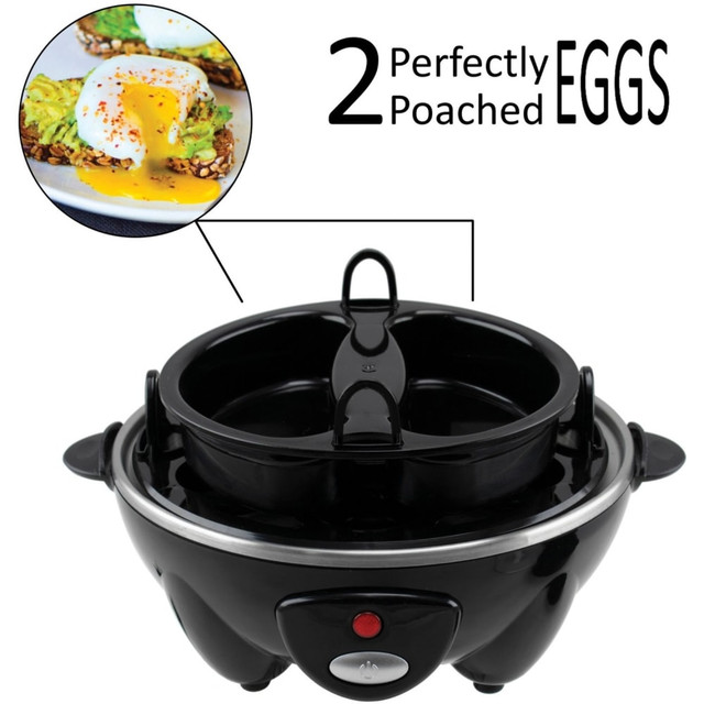 BRENTWOOD APPLIANCES, INC. TS-1045BK Brentwood TS-1045BK Electric 7 Egg Cooker with Auto Shut Off, Black - 360 W - Black BRENTWOOD APPLIANCES, INC. TS-1045BK Brentwood TS-1045BK Electric 7 Egg Cooker with Auto Shut Off, Black - 360 W - Black