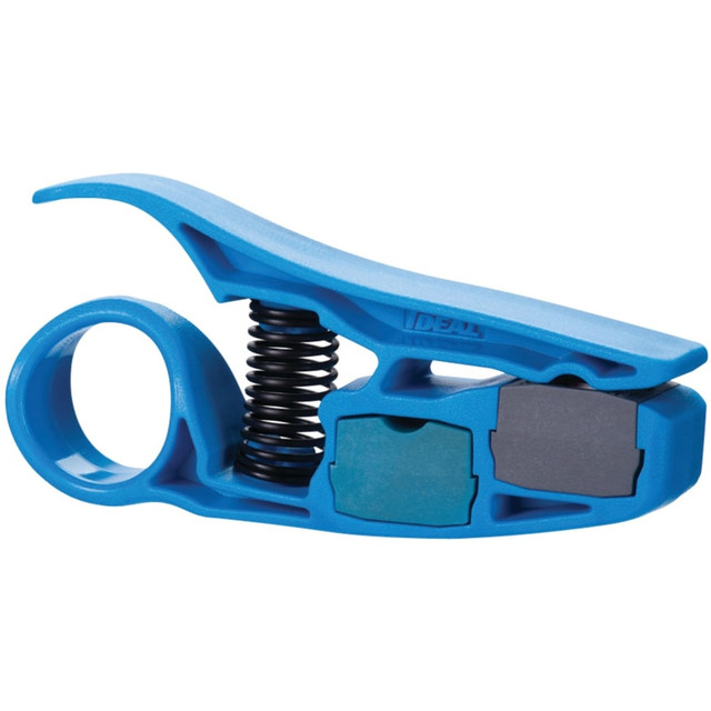 IDEAL INDUSTRIES INC. 45-605 IDEAL PrepPRO Coax/UTP Cable Stripper - Adjustable Blade, Spring Loaded, Built-in Blade Storage - 1 Each IDEAL INDUSTRIES INC. 45-605 IDEAL PrepPRO Coax/UTP Cable Stripper - Adjustable Blade, Spring Loaded, Built-in Blade Storage - 1 Each