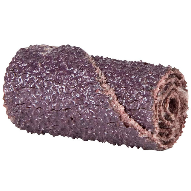 Merit Abrasives 08834180309 Straight Cartridge Roll: 1/2" Dia, 100 Grit, Aluminum Oxide