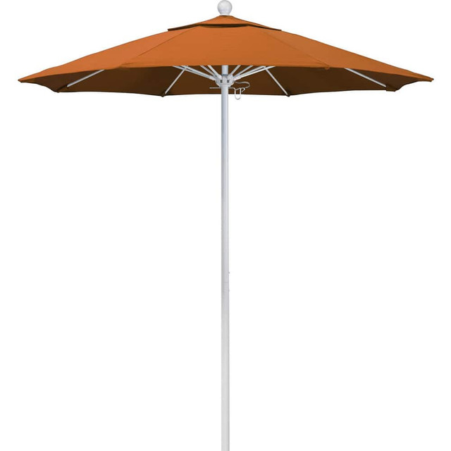 California Umbrella 194061620632 Patio Umbrellas; Fabric Color: Tuscan ; Base Included: No ; Fade Resistant: Yes ; Diameter (Feet): 7.5 ; Canopy Fabric: Pacifica