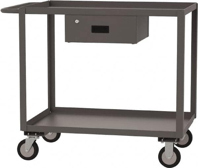 Jamco LK230U5 Standard Utility Cart: Steel, Gray