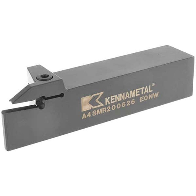 Kennametal 2263178 Indexable Grooving-Cutoff Toolholder: A4SMR200626, 6 mm Min Groove Width, 26 mm Max Depth of Cut, Right Hand