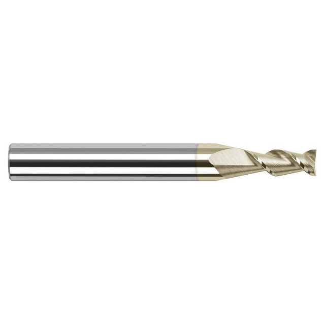 Harvey Tool 24216-C7 Square End Mill: 1/4" Dia, 3/4" LOC, 2 Flute, Solid Carbide