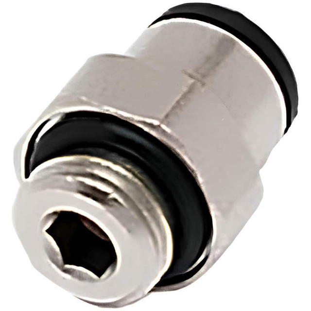 Legris 3101 10 21 Push-To-Connect Tube Fitting: Connector, 1/2" Thread