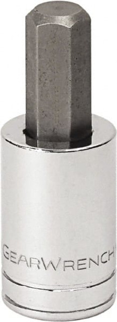 GEARWRENCH 80425 Hand Hex Bit Socket: 3/8" Drive, 4 mm Hex