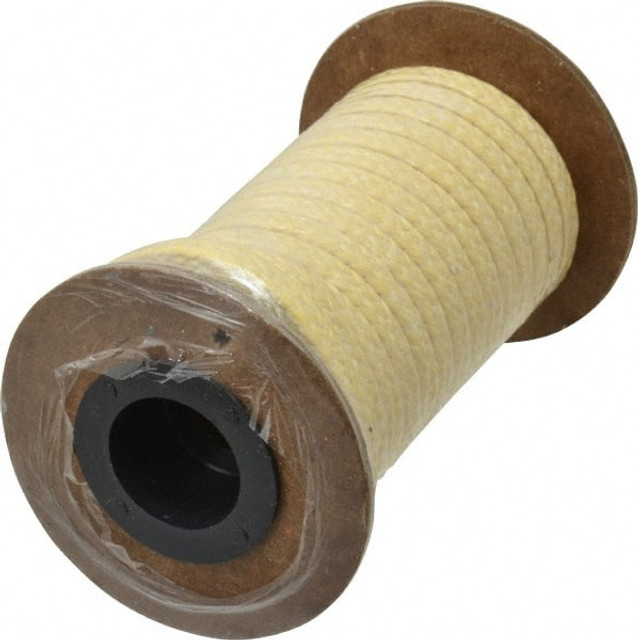 Made in USA 31952252 1/4" x 19' Spool Length, PTFE/Aramid Composite Compression Packing