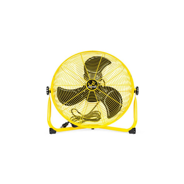 Jan-Fan JF-18F-Y Industrial Circulation Fans; Fan Diameter: 18in ; Fan Type: Floor; I-Beam/Suspension ; Number Of Blades: 3 ; Voltage: 115 ; Maximum Rpm: 0 ; Phase: Single