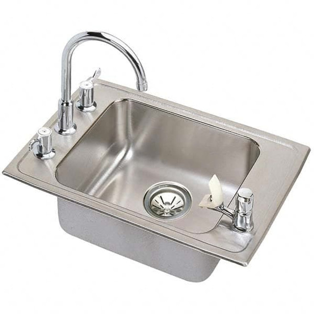 ELKAY. DRKAD251755C Drop-In Sink: 304 Stainless Steel