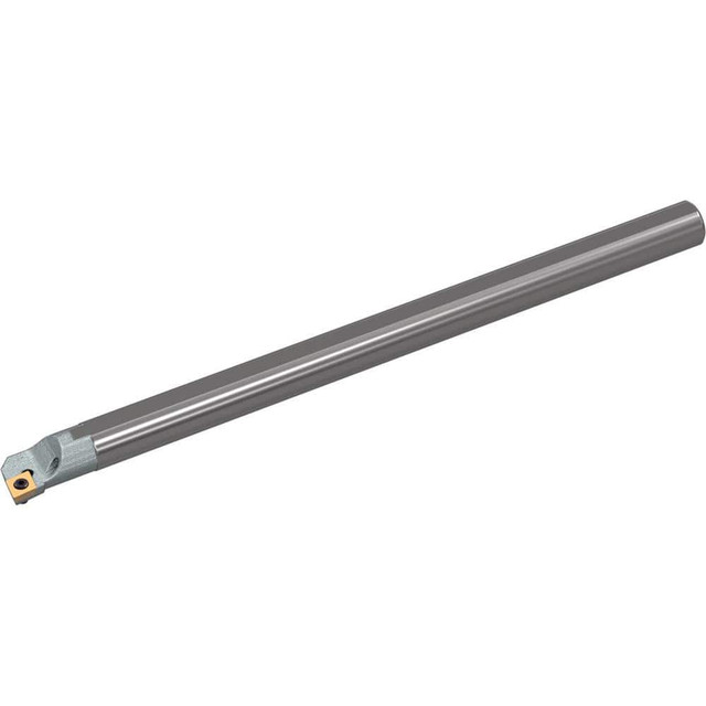 Widia 5077643 Indexable Boring Bars; Minimum Bore Diameter (Decimal Inch): 0.6000 ; Maximum Bore Depth (Decimal Inch): 1.5000 ; Toolholder Style: SCLPR ; Tool Material: Steel ; Shank Diameter (Decimal Inch): 0.5000 ; Hand of Holder: Right Hand