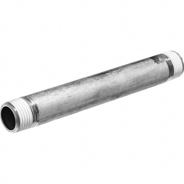 USA Industrials ZUSA-PF-1428 Stainless Steel Pipe Nipple: 1" Pipe, Grade 304