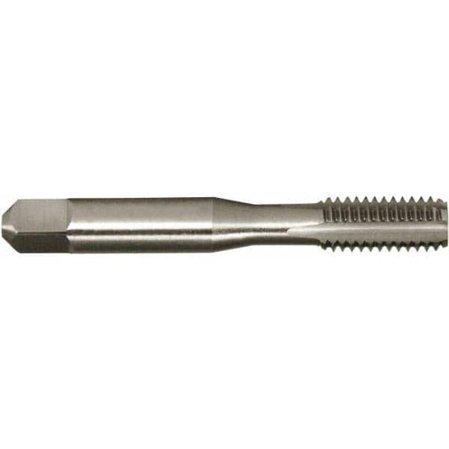 Greenfield Threading 305115 Straight Flute Tap: 1/4-20 UNC, 4 Flutes, Bottoming, 2B Class of Fit, High Speed Steel, Bright/Uncoated