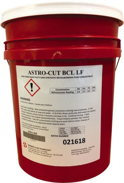 Monroe Fluid Technology 0233-1-050 Cutting & Grinding Fluid: 5 gal Pail