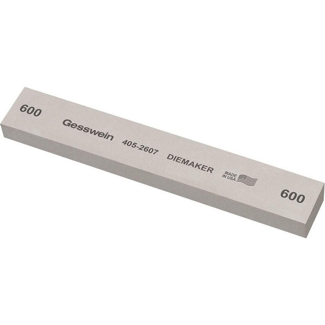 Value Collection 4052607 Rectangle Polishing Stone: Aluminum Oxide, 1" Wide, 1/2" Thick, 6" OAL