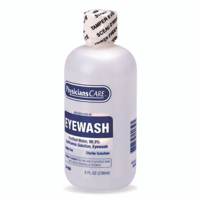 FIRST AID ONLY, INC. PhysiciansCare® by 24050 Eye Wash, 8 oz Bottle