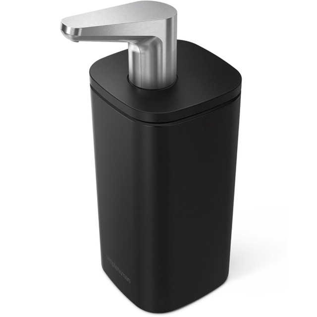 SIMPLEHUMAN LLC KT1192 simplehuman Liquid Soap And Hand Sanitizer Pulse Pump, 10 Oz, Matte Black SIMPLEHUMAN LLC KT1192 simplehuman Liquid Soap And Hand Sanitizer Pulse Pump, 10 Oz, Matte Black