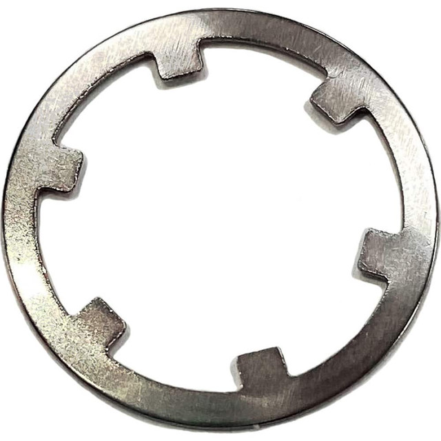 Rotor Clip TY-75SS External Self-Locking Retaining Ring: 0.06" Groove Dia, 3/4" Shaft Dia, 15-7 Grade 632 Stainless Steel