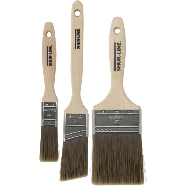 Shur-Line 70003M3PCA Paint Brush: Polyester, Synthetic Bristle