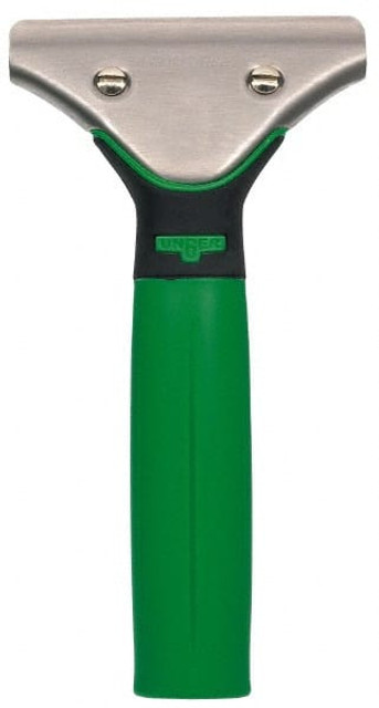 Unger ETX00 Broom/Squeegee Poles & Handles; Connection Type: Threaded ; Handle Length (Decimal Inch): 6-1/2 ; Telescoping: No ; Handle Material: Aluminum ; Color: Green ; For Use With: Squeegees