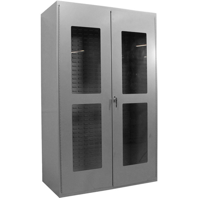 Valley Craft F89082 Storage Cabinets; Cabinet Type: Storage; Visible ; Cabinet Material: Steel ; Width (Inch): 36in ; Depth (Inch): 24in ; Cabinet Door Style: Clearview ; Height (Inch): 78in