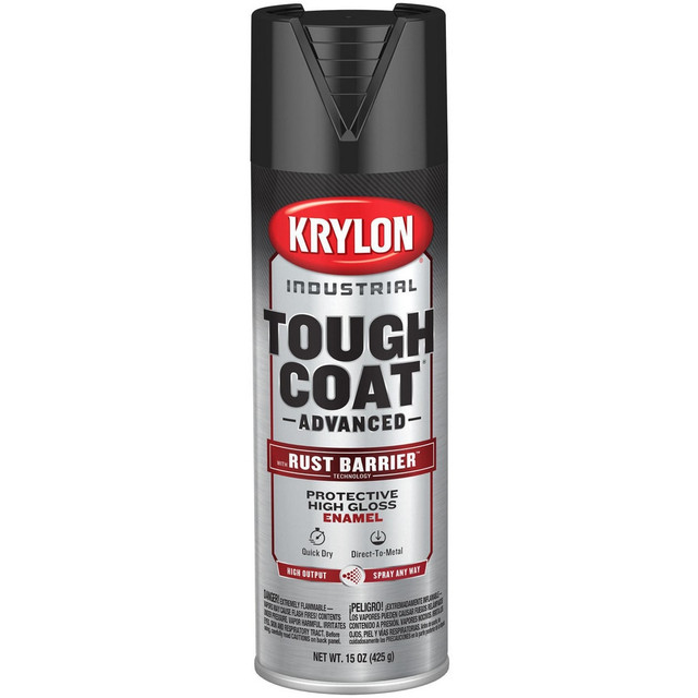 Krylon K00799008 Spray Paints; Product Type: Rust-Preventive Acrylic Alkyd Enamel ; Type: Acrylic Alkyd Enamel Spray Paint ; Color: Black ; Finish: Gloss ; Color Family: Black ; Container Size (oz.): 15.000