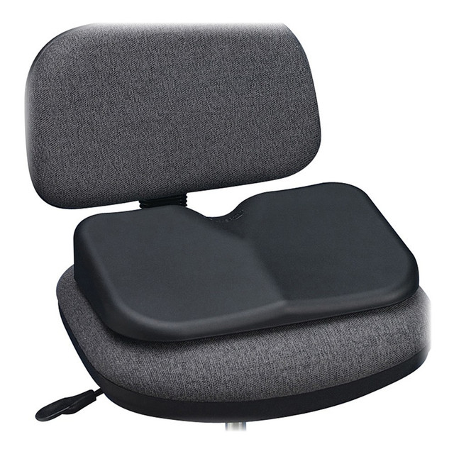 SAFCO PRODUCTS CO 7152BL Safco Softspot Seat Cushion, 3inH x 15 1/2inW x 10inD, Black