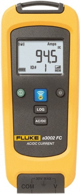 Fluke FLK-A3002 FC Wireless Clamp Meter: CAT III & CAT IV, Clamp On Jaw