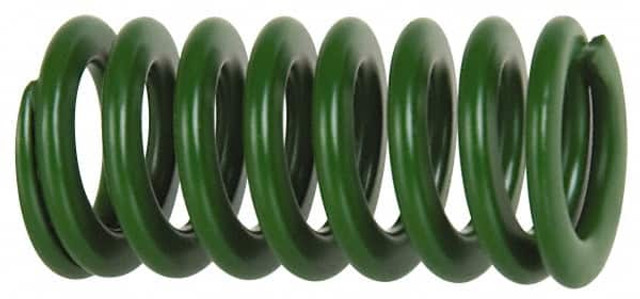 Associated Spring Raymond 203-305 Die Spring: 1-1/4" Free Length, Green