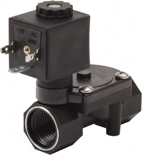 Spartan Scientific 3585-010-8213A Solenoid Valve: 2-Way & 2-Position, 1/4" Port, NPT