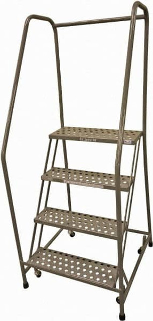 Cotterman D0470126-32 Steel Rolling Ladder: 4 Step