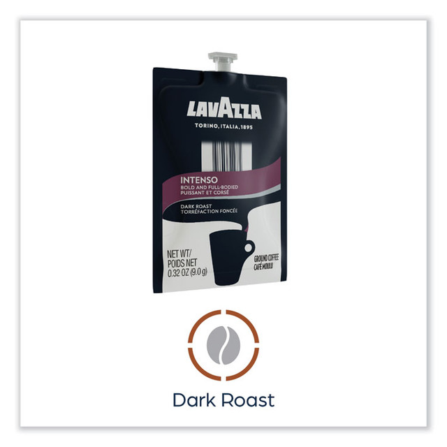 LAVAZZA MDR00276 FLAVIA Coffee Freshpacks, Intenso Dark Roast, 85/Carton