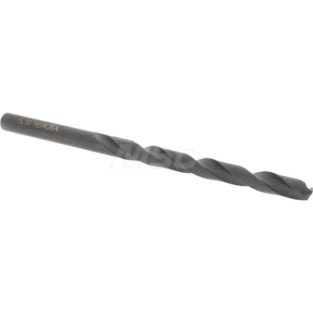 Hertel C.402.0510 Jobber Drill: 5.10 mm Dia, 118 deg Point, High Speed Steel