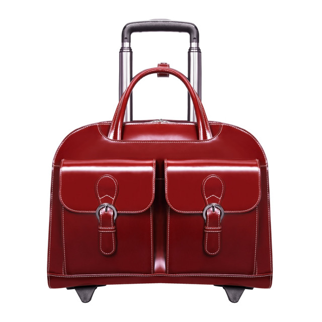 MCKLEIN COMPANY, LLC 96186A McKleinUSA Davis Briefcase, Red
