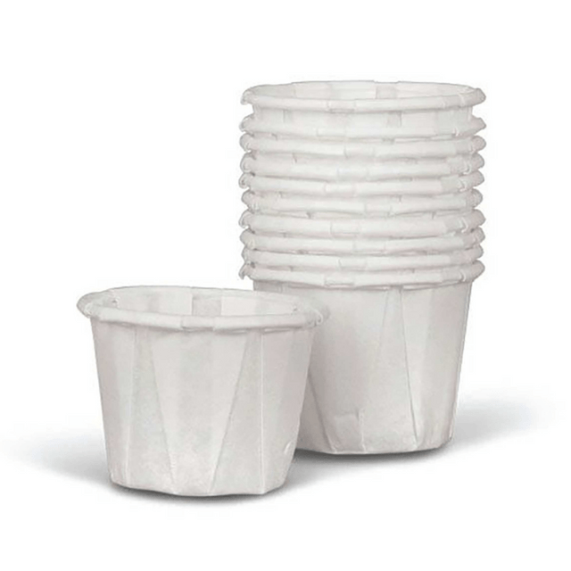 MEDLINE INDUSTRIES, INC. Medline NON024220  Disposable Paper Drinking Cups, 1 Oz, White, 250 Cups Per Box, Case Of 20 Boxes