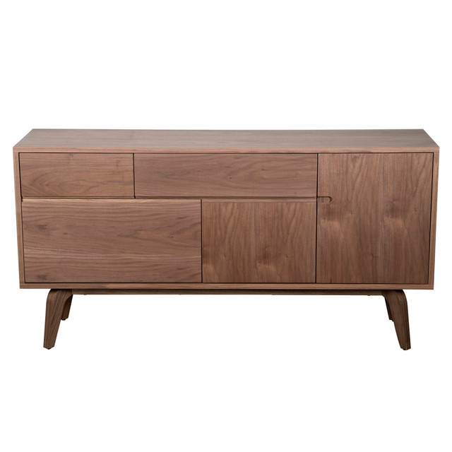 EURO STYLE, INC. Eurostyle 38936WAL  Lawrence 59inW Sideboard, Walnut