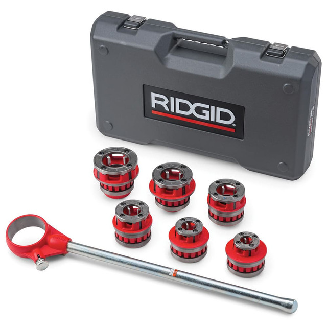 Ridgid 36475 1/2 to 2" 6-Die-Head Pipe Threader Set