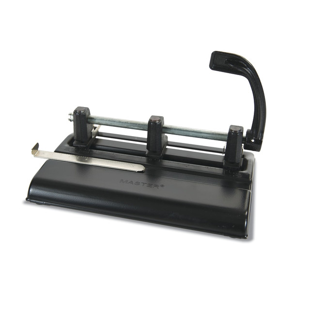 MASTER MANUFACTURING COMPANY 1325B Master 1325B 3-Hole Punch, Black MASTER MANUFACTURING COMPANY 1325B Master 1325B 3-Hole Punch, Black